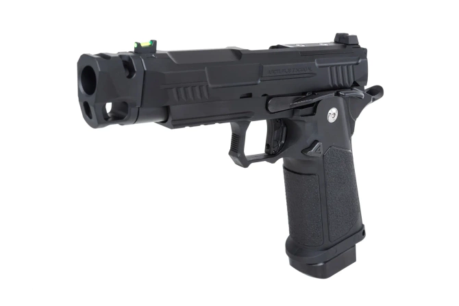 Pistolet ASG Arcturus Vanguard 4.3" Hi-Capa GBB Optics Ready z kompensatorem Czarny