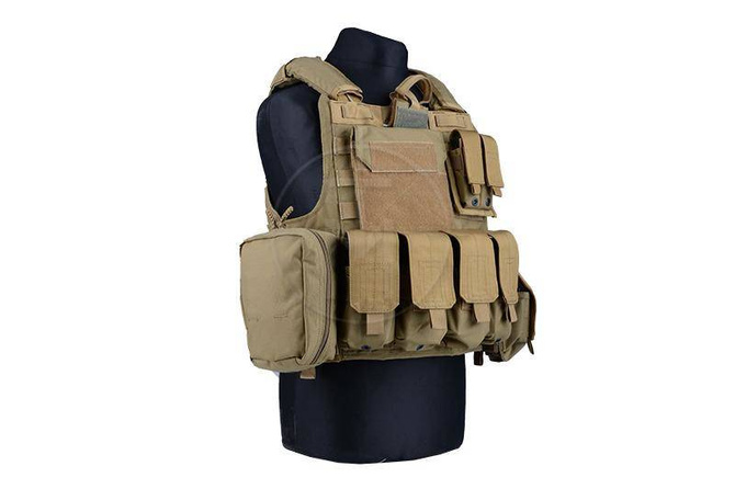 Kamizelka typu CIRAS Maritime z kompletem ładownic M - Tan