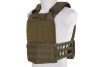 Kamizelka taktyczna typu plate carrier molle/laser-cut - oliwkowa