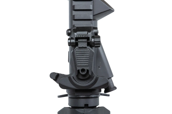 Karabinek ASG Specna Arms M4 RRA SA-E24 HAL ETU™ Czarny z pomarańczowym urządzeniem wylotowym