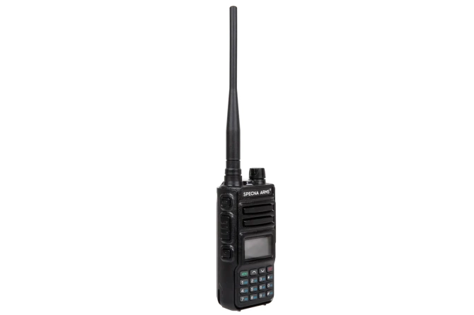 Manual Dual Band Shortie-13 Radio - (VHF/UHF)