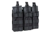 Triple Open Magazine Pouch - Black