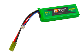 Akumulator LiPo 7,4V 2200mAh 20C - NITRO