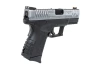Cybergun x Springfield XDM 3.8" Compact airsoft pistol Black and silver