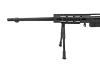 MB4411D sniper rifle replica with scope and bipod - black