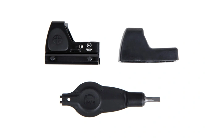 Kolimator Theta Optics Rugged Mini Reflex Czarny