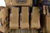 Triple pouch for M4/M16 type magazines - olive