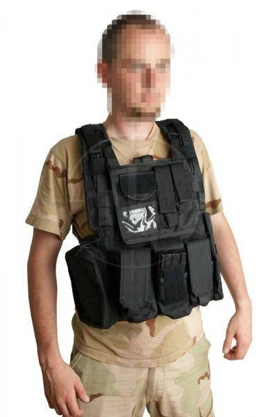 Kamizelka taktyczna - BLACK