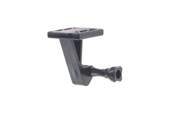 Action Camera Helmet Mount - Black
