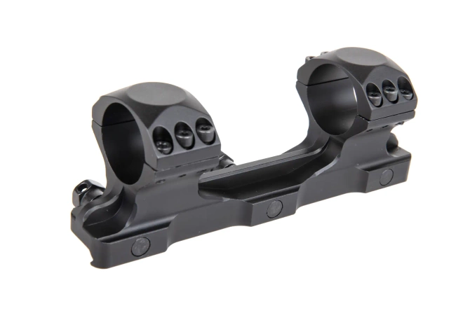 Vector Optics 30mm one-piece high mount for Picatinny rail X-ACCU 0 MOA Black