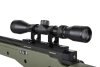 Specna Arms SA-S11 sniper airsoft rifle with scope and bipod Olive