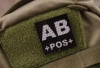 IR patch – AB POS BLOOD TYPE