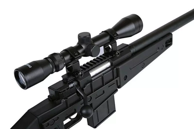 MB4408C sniper rifle replica - with scope