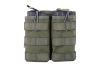 Double Open I Pouch for AK/M4/G36 Magazines - Ranger Green
