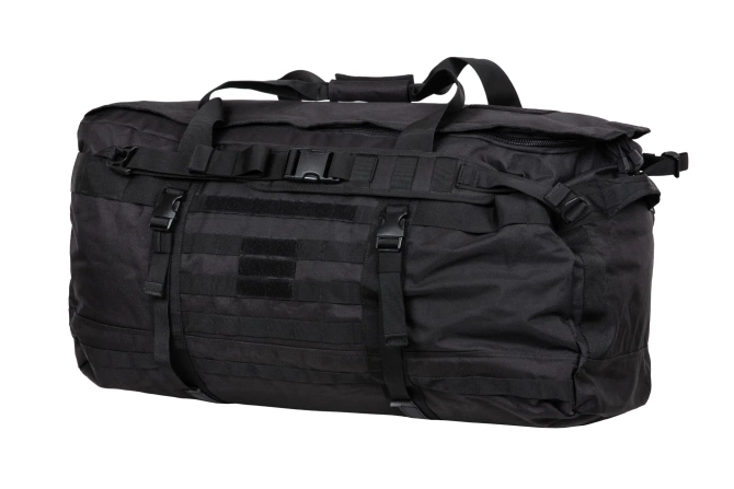 GFC Tactical 120 l tactical equipment bag. Black