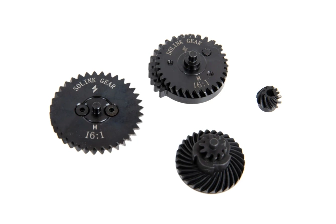 Set of CNC V2/V3 Solink 16:1 helical steel gears