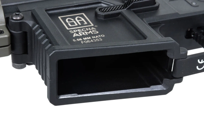 Karabinek ASG Specna Arms SA-F05-RL FLEX™ Light Ops Stock/ New Receiver HAL ETU™ Gen. 2 Oliwkowy