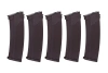 Set of 5 Hi-Cap S-Mag magazines for J-series 380 balls Plum