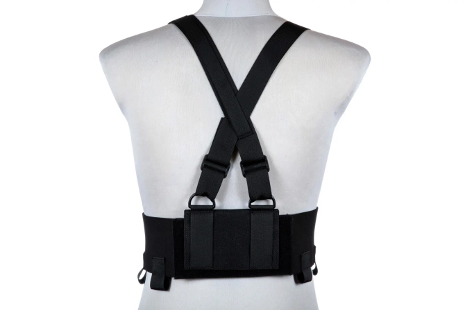 Low-Vis Chest Rig - Black
