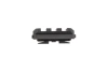 QD M-LOK 3 Slot RIS Rail - Black