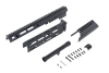 5KU handguard kit with lock chamber cover 5KU-368 Black