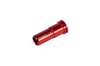 Double-sealed aluminium CNC nozzle for AEG replicas - 21.50mm