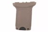 TD/M-L Vertical Tactical Forward Grip - Dark Earth