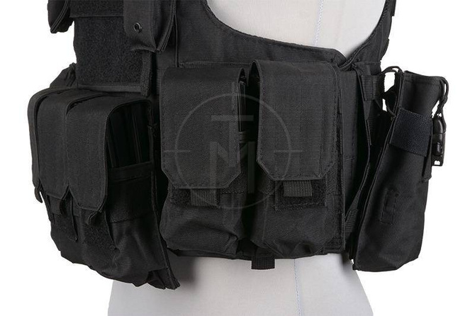 Kamizelka taktyczna typu CIRAS - czarna