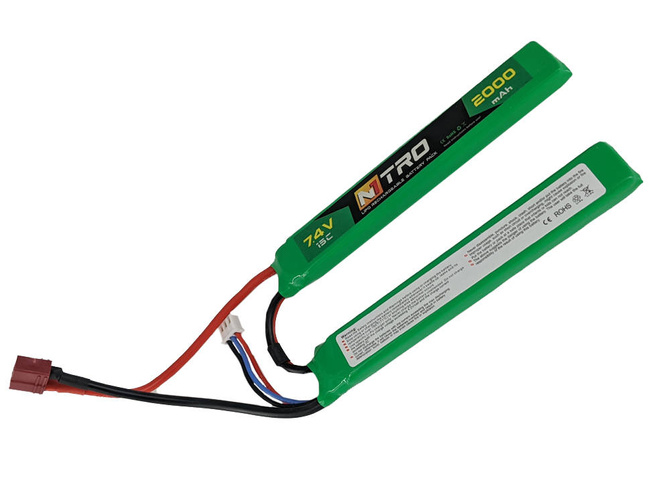 Akumulator LiPo 7,4V 2000mAh 15C (SF) T-connect - NITRO
