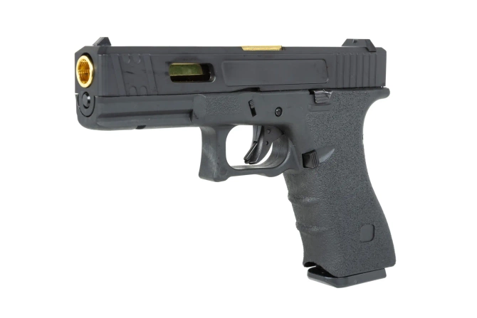 Pistolet ASG E&C EC-1105 Czarno-złoty