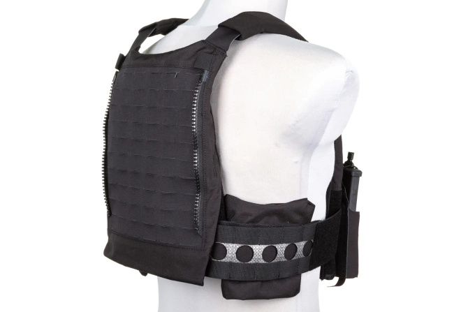 Wosport VE-75 Plate Carrier Tactical Vest Black