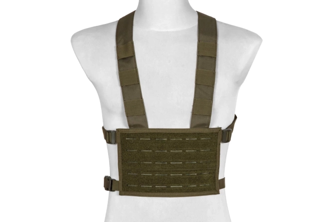 Chest Rig Laser-Cut Tactical Vest - olive