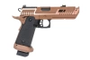 airsoft SRC Sahara Viper DUAL POWER pistol with green gas magazine Flat Dark Earth