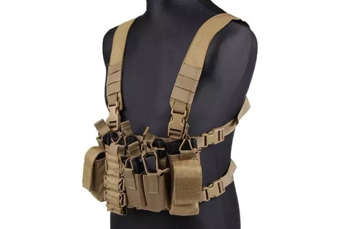 Kamizelka typu Chest Rig D-Mittsu - khaki