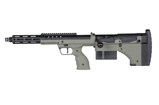Replika karabinu snajperskiego Desert Tech SRS-A2/M2 Covert 16” (leworęczna) Oliwkowa