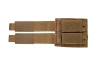Double Pistol Pouch - Tan