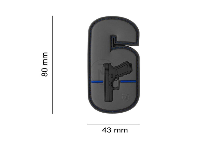 Naszywka Watch your Six - JTG