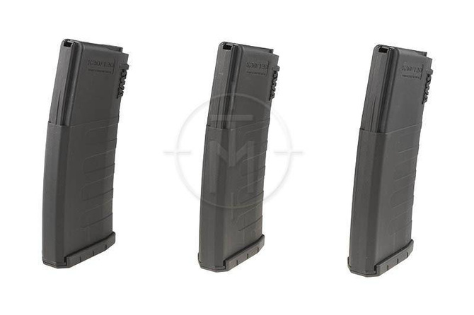 Magazynek mid/low-cap 120/30 kulek do M4/M16 (3 sztuk) - KWA