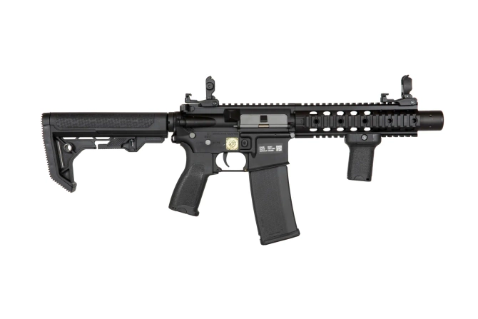 Specna Arms SA-E05 EDGE™ Kestrel™ ETU 1.14 J Light Ops Stock Black airsoft rifle
