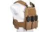 Plate Carrier Wosport VE-75 tactical vest Coyote Brown