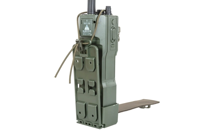 Specna Arms electric quick charger in the shape of a radio AN/PRC152 Olive