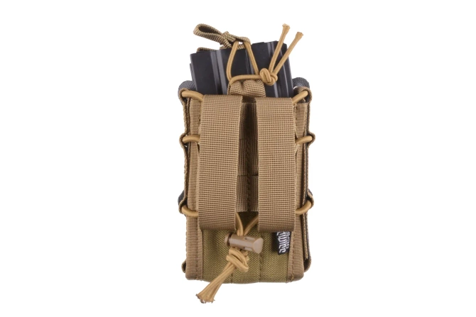 Double Universal Open II Magazine Pouch - Tan
