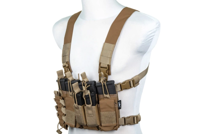Kamizelka taktyczna typu Chest Rig Specna Arms Tactical Adaptive Tan