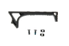 Aluminum M-LOK Angled Forward Grip - Black