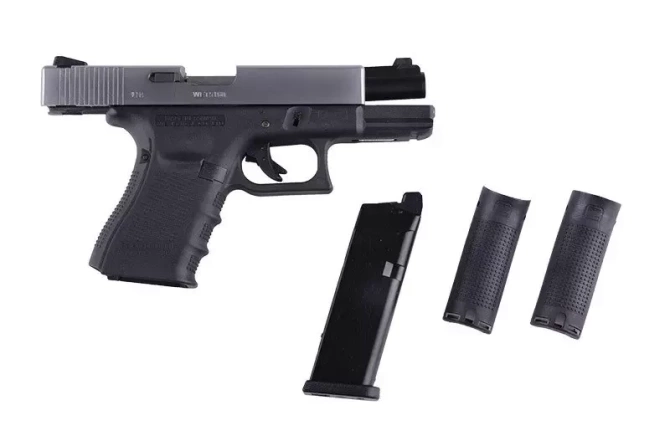 Replika gazowa pistoletu E23 Gen4 - srebrna