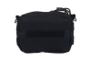 Universal horizontal cargo pouch - black