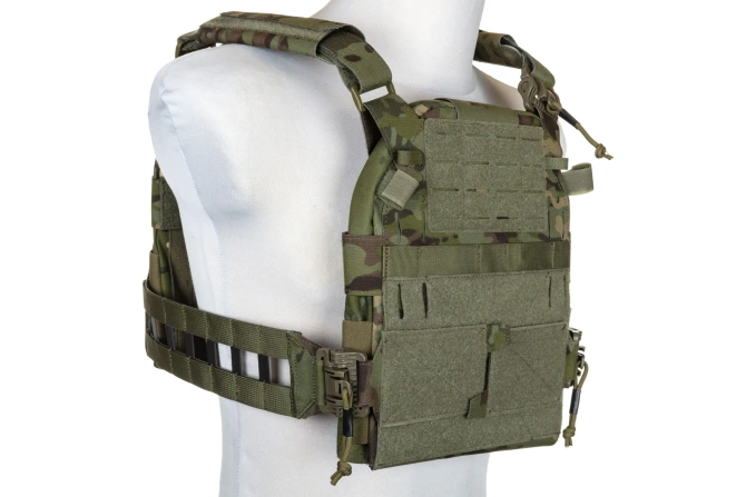 Specna Arms Tactical QR III Plate Carrier Vest Multicam Tropic