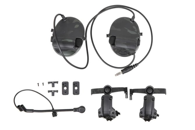 Active hearing protectors Wosport C5 HD-24 MultiCam Black