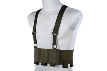 Low-Vis Chest Rig - Olive