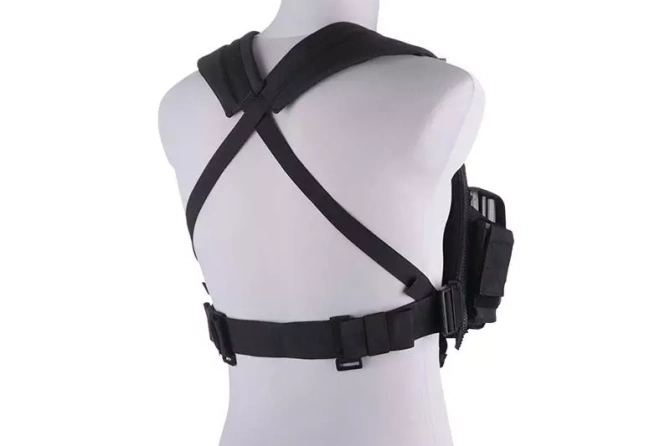 Kamizelka taktyczna Commander Chest Rig - czarna